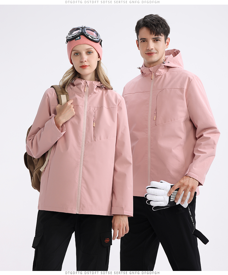 Outdoor windproof and rainproof high elastic polyester warm thin jacket GT3-9211