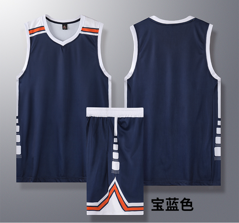 Summer game uniforms training uniforms basketball uniforms adult GB12-B8015 adult