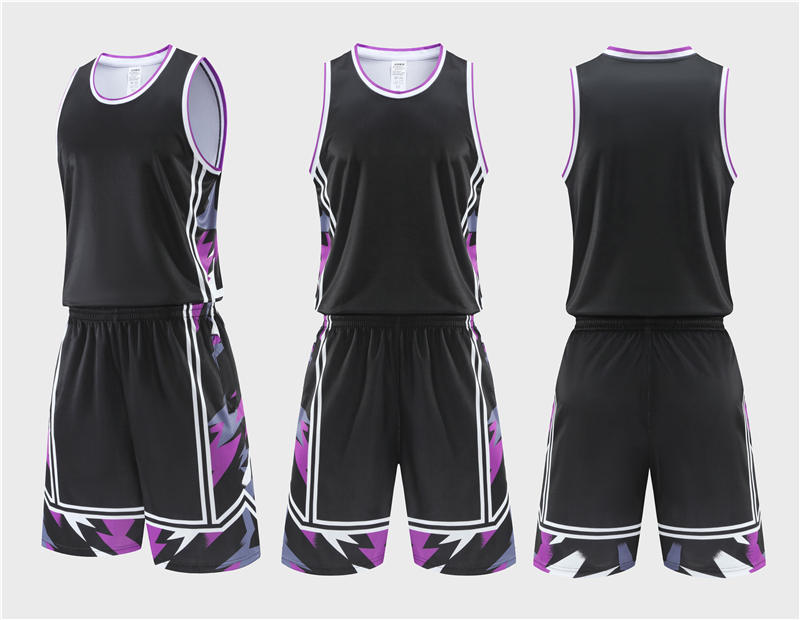 Breathable polyester sports basketball suit 120-1928