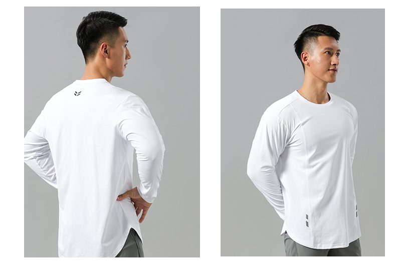 High elastic fiber breathable fitness long sleeve GR9-2207