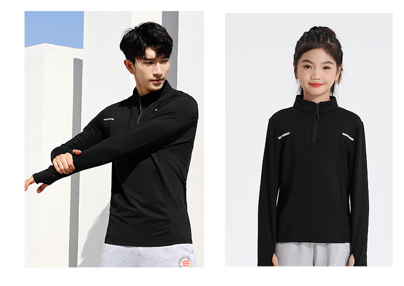 Quick-drying clothing slim fit sports training fitness running long sleeve (European size) GB3-9791