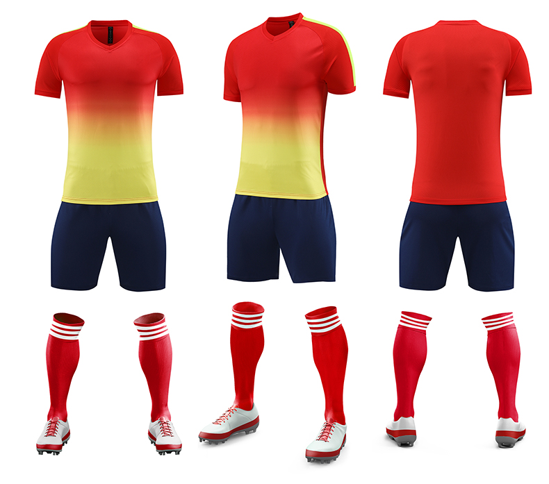 Gradient football training suit GB7-6806