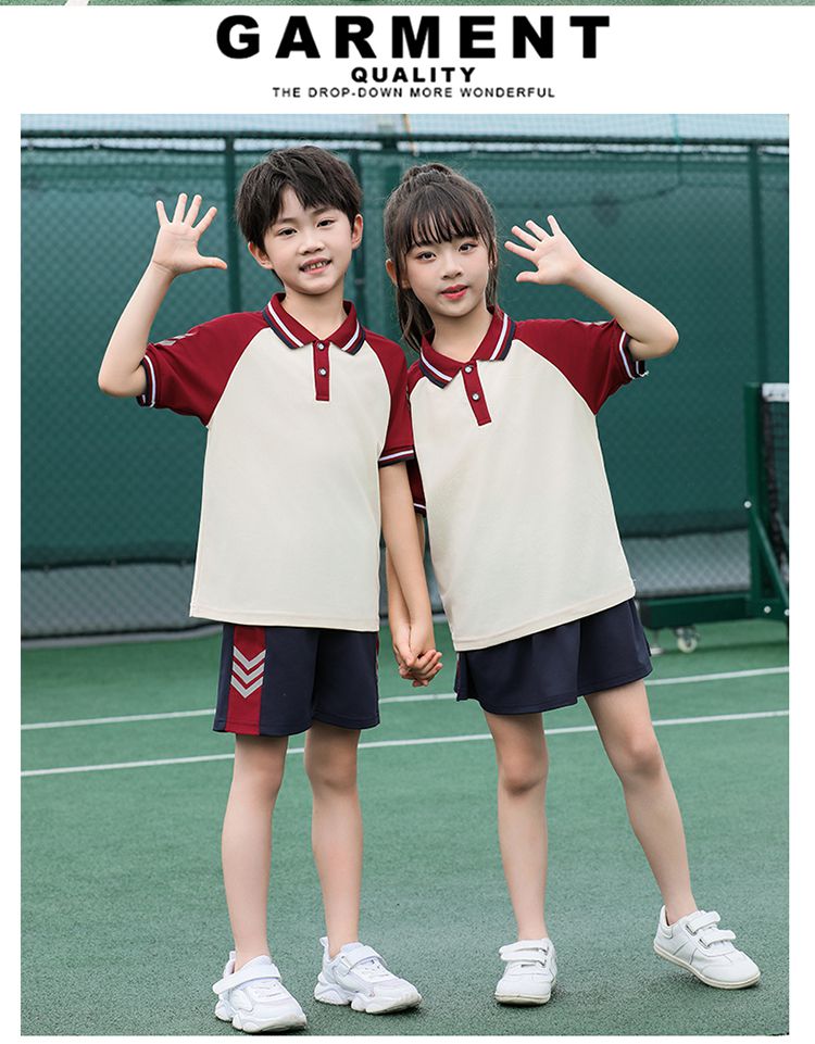 Primary and secondary school students school uniform casual short skirt KH2-692-6666 short skirt