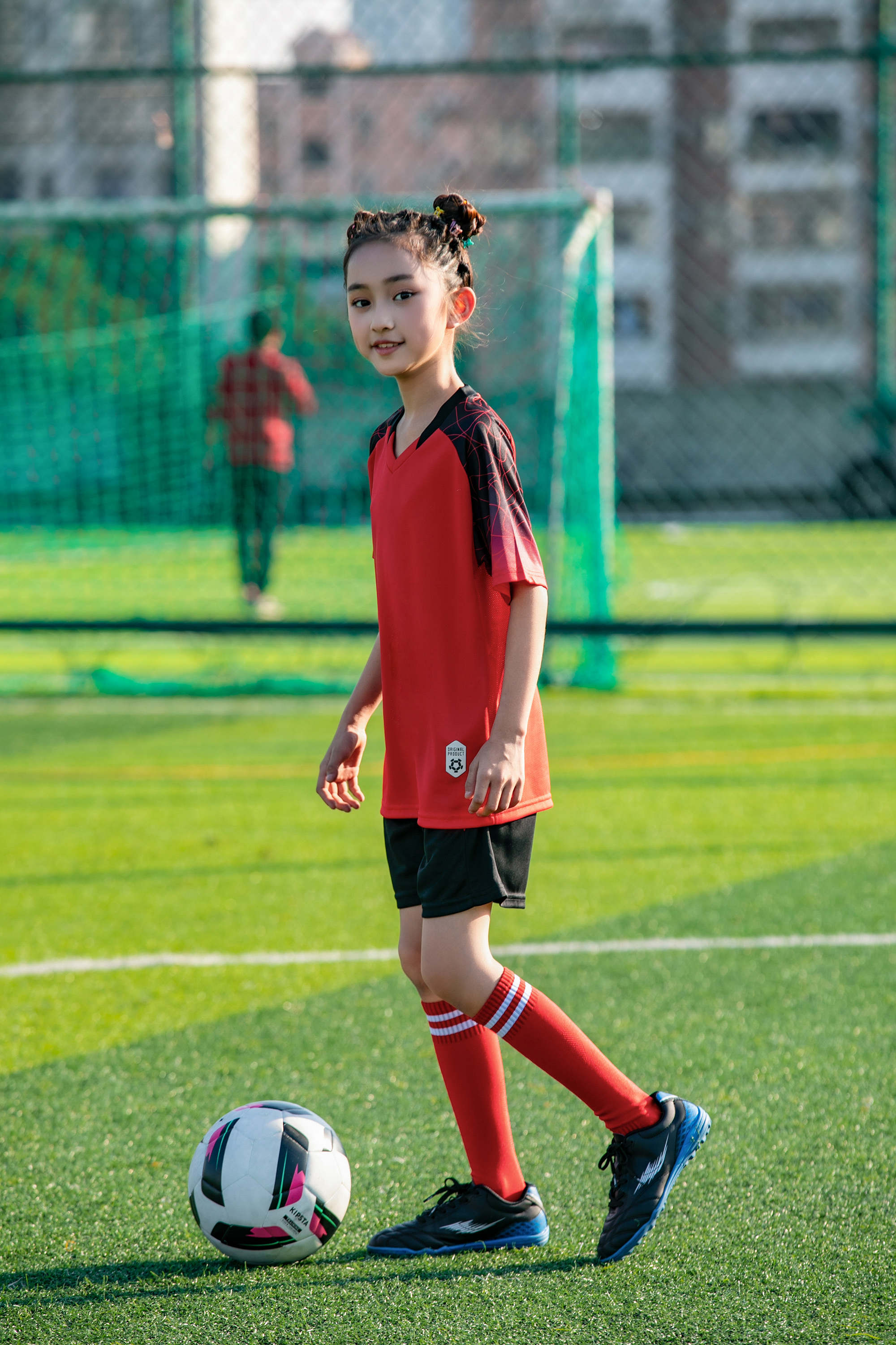 Gradient crack shoulder football training suit for children GR4-D8862