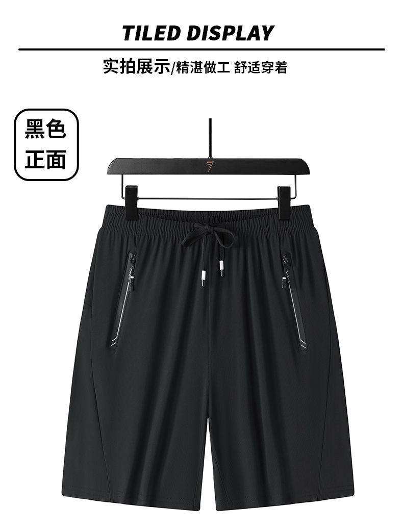 Simple and finely woven men summer light sports casual shorts KD2-CC8907