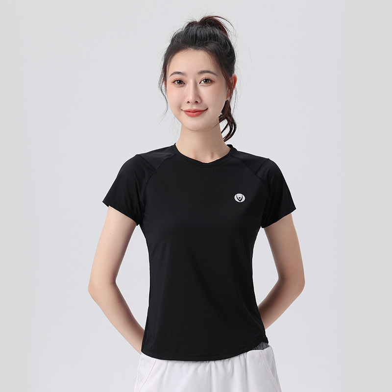 Sports Fitness Short Sleeve Yoga Clothes Women W18-DX-012