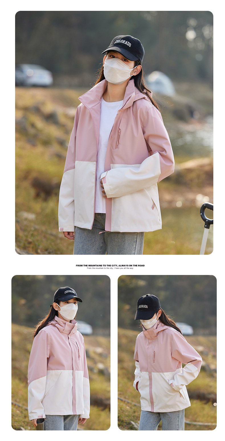 Spring and Autumn Mountain Outdoor Single-layer Jacket KL1-96518 Women