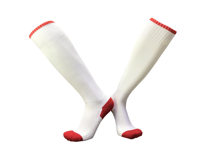 Towel-bottom solid color mid-length football socks for adults GY9-CTM013