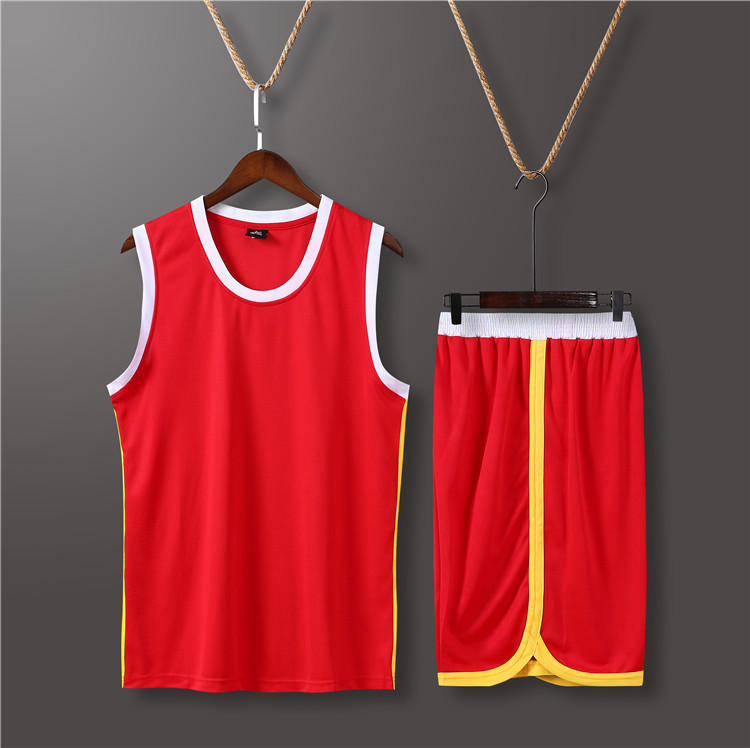 170g quick-drying breathable basketball suit for men GY8-620