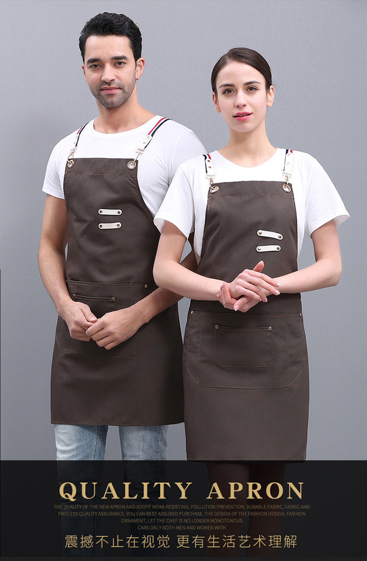 Polyester cotton ribbon pen holder neck apron N01-20C357-361