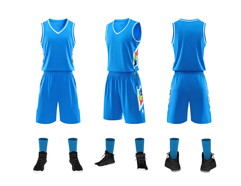 Sports quick-drying basketball suit GB6-2201 adult