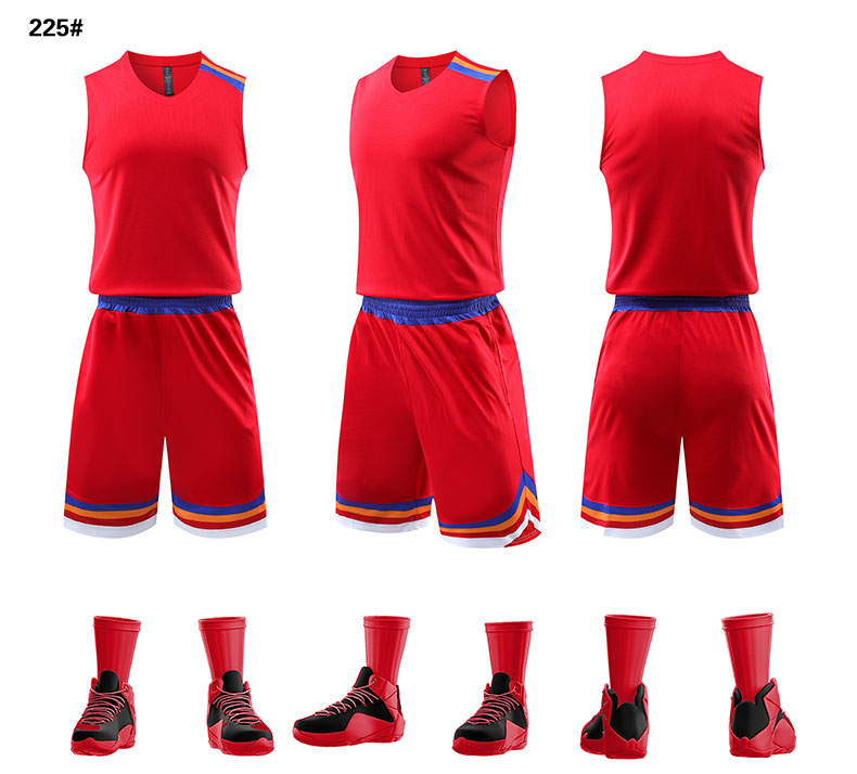 Team suit competition quick-drying basketball suit suit G15-225 adult