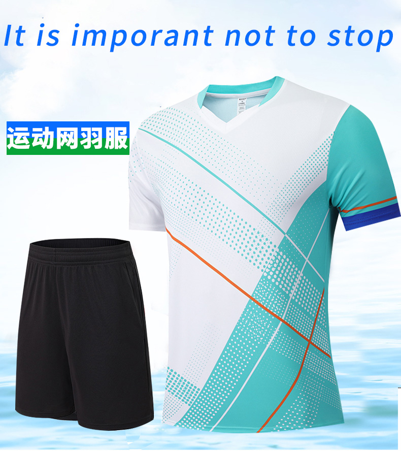 150g round neck short sleeve T-shirt for table tennis and badminton uniforms 176-Y201