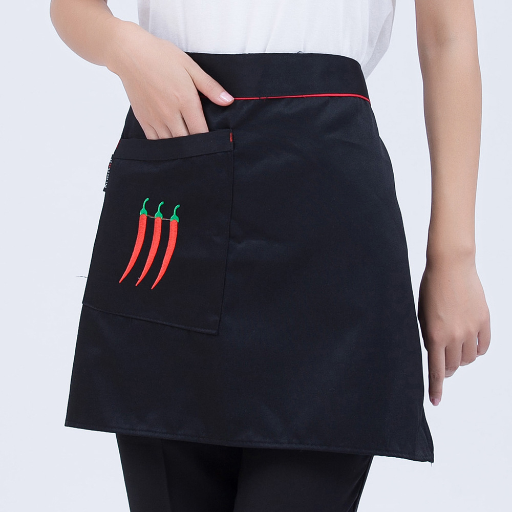 Waiter apron hotel restaurant teahouse half waist B05-half waist