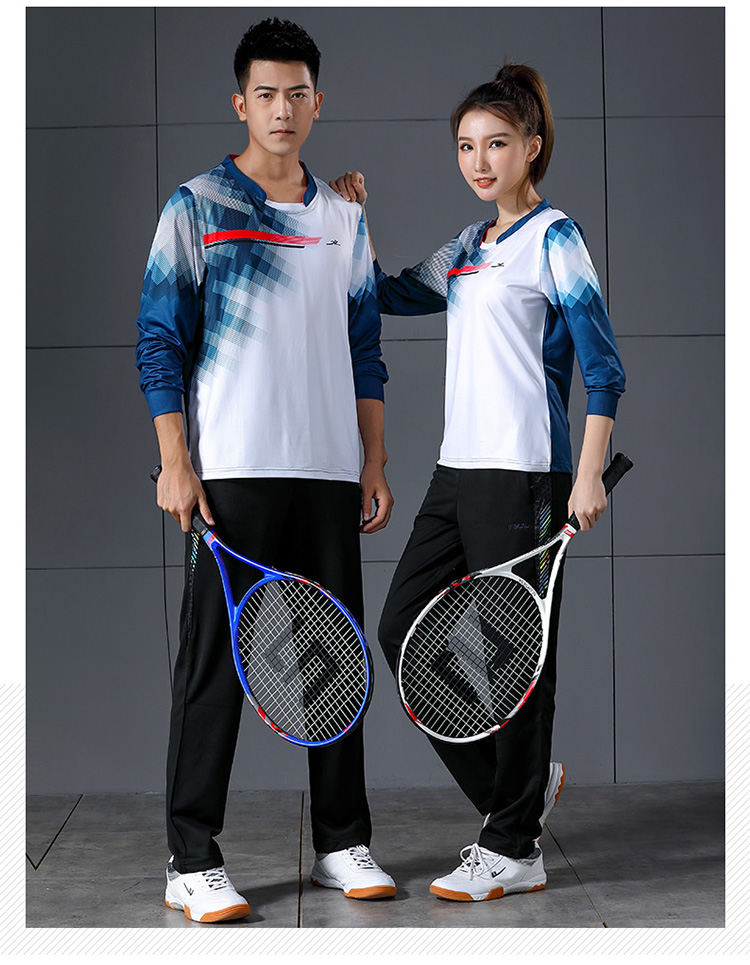 150g comfortable casual badminton clothing long-sleeved tops men GM2-2616-1 tops men