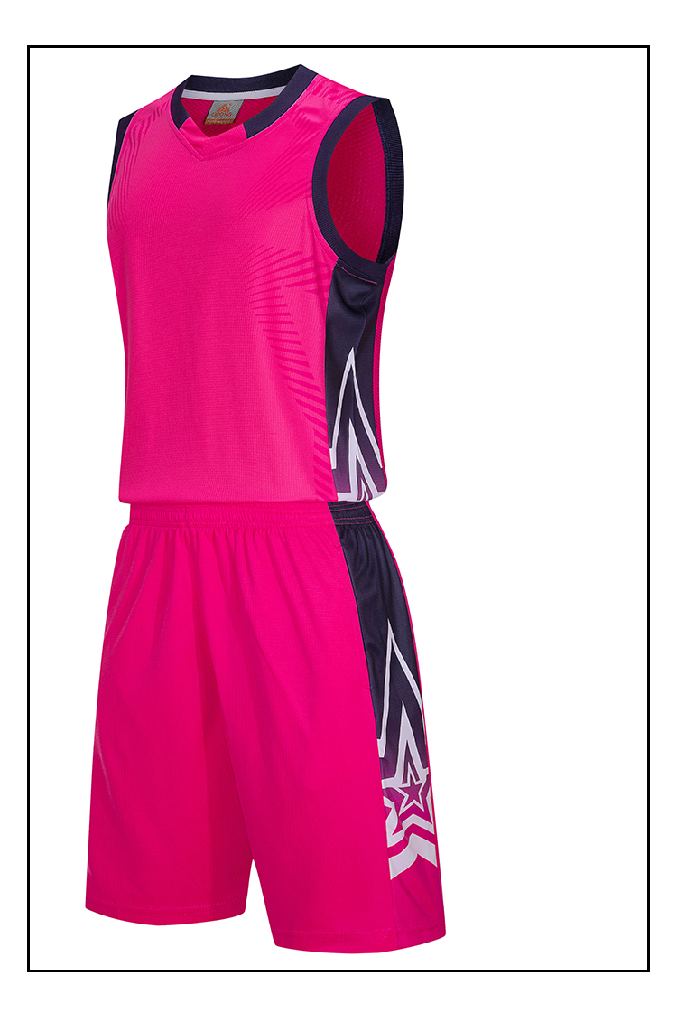 Polyester sports basketball suit GJ3-8030