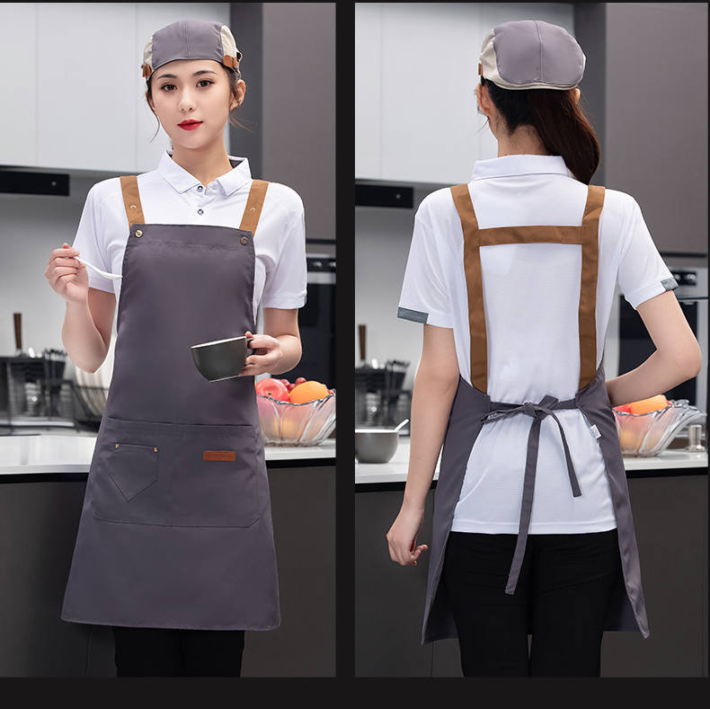 Waterproof and dirt-resistant workwear nylon suspenders two-buckle apron N01-suspenders two-buckle