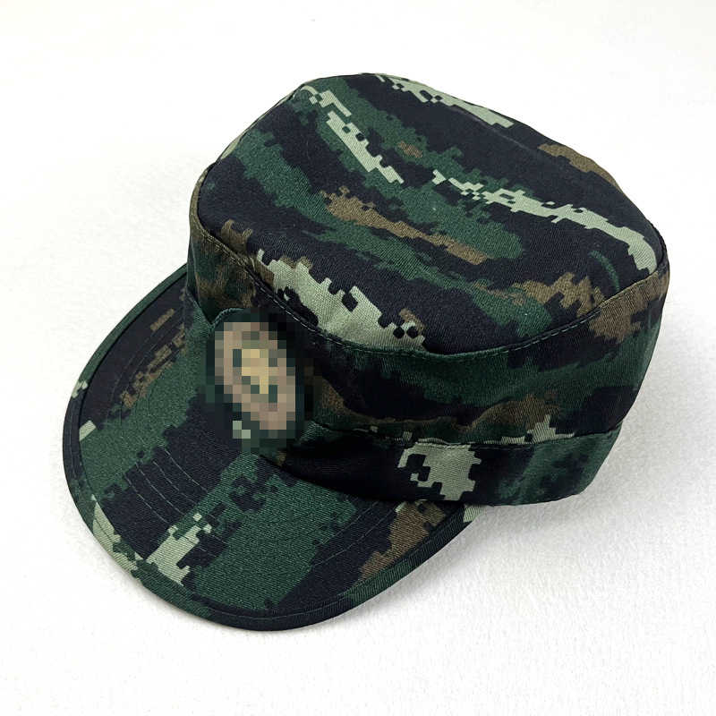 Camouflage hat children hat gift selfie photography retro nostalgic adult men and women B09-J-M002