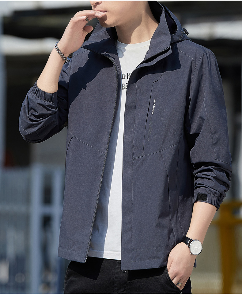 Spring and autumn men thin single-layer jacket KR-6629