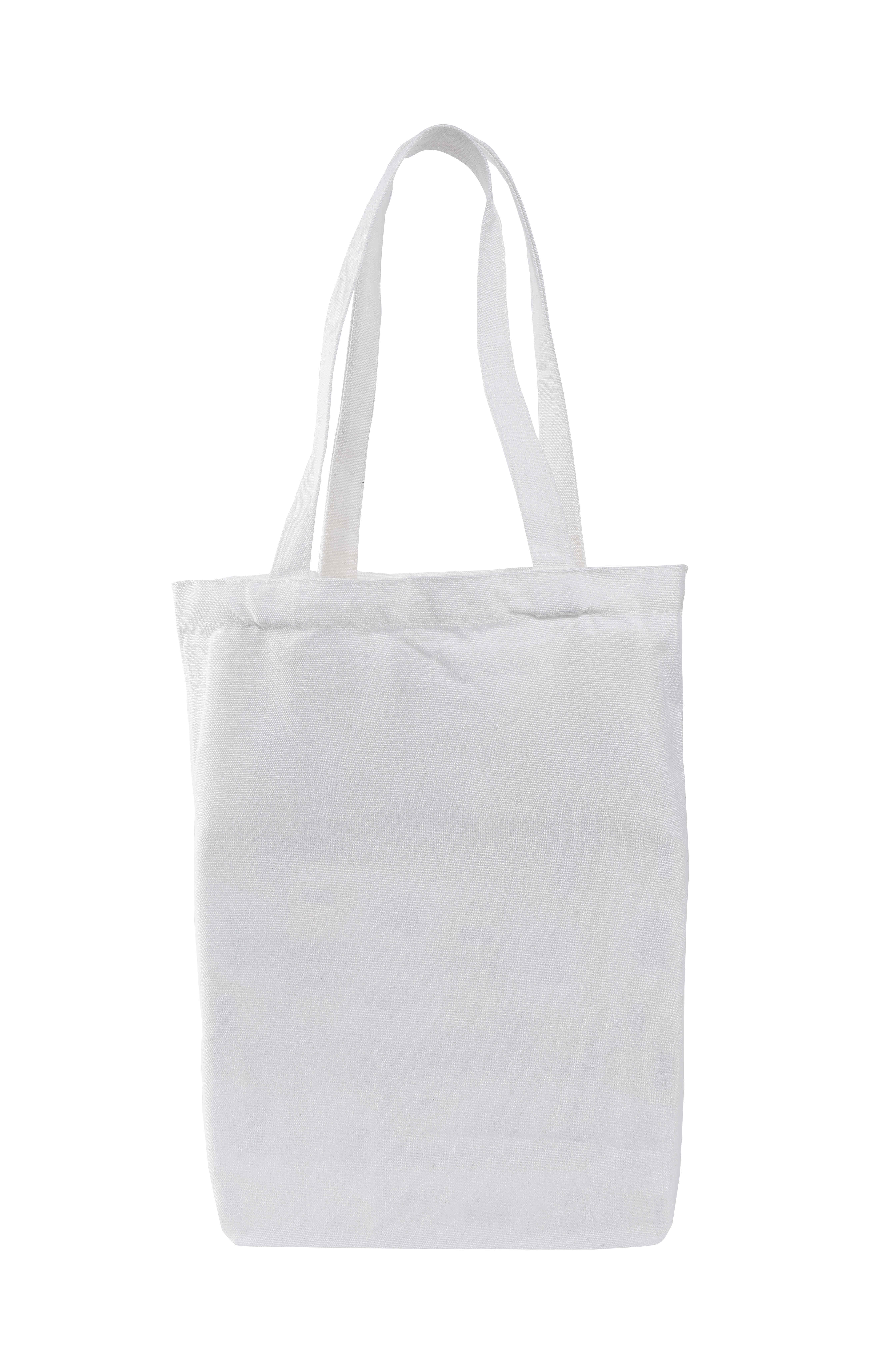 12-An polyester-cotton canvas bag with bottom and no sides GJ60-FB05