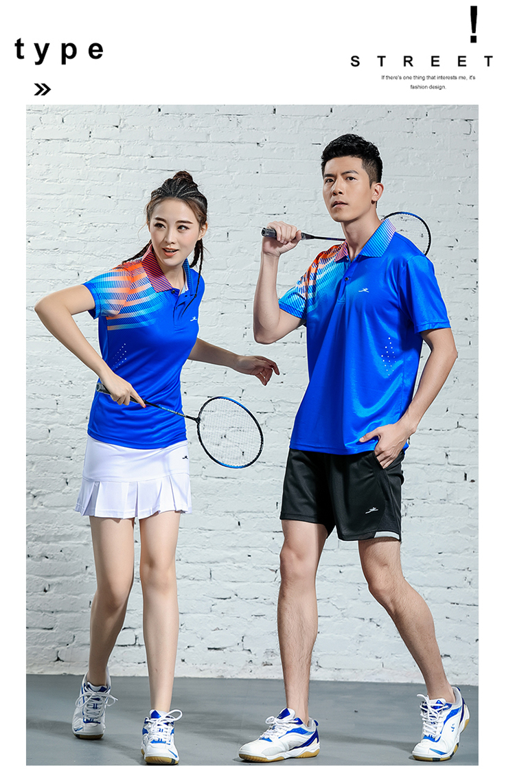 150g gradient color sports casual lapel short-sleeved men and women GM2-2622