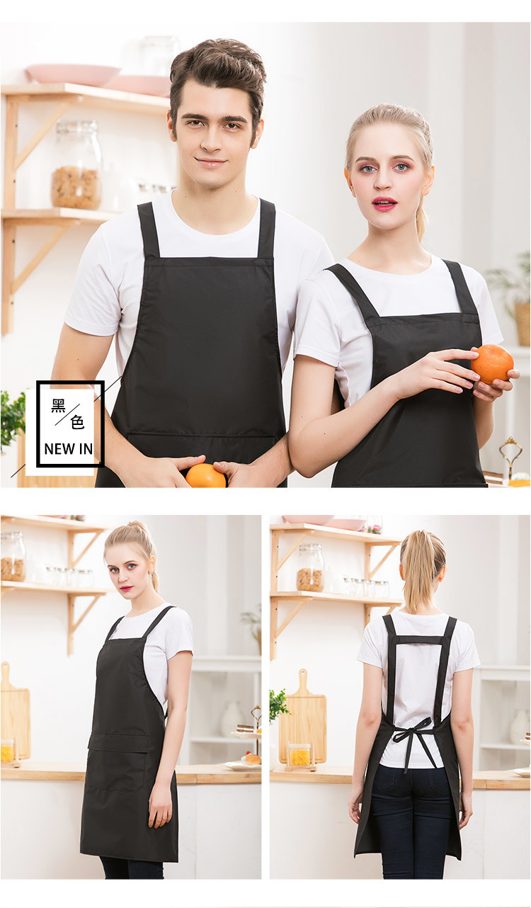 Waterproof bib shoulder apron H01-207