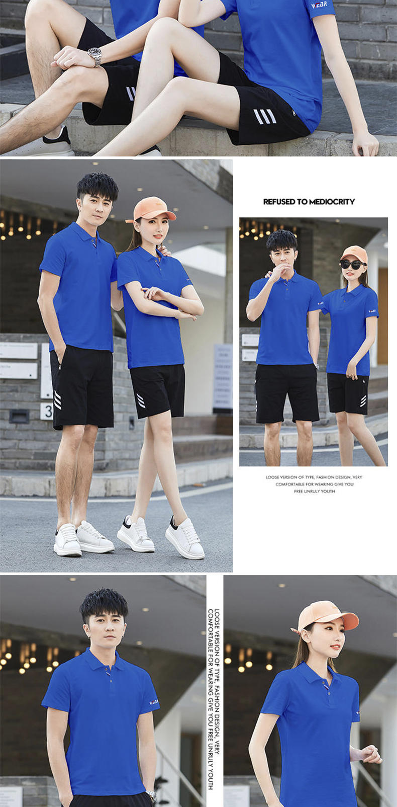 180g casual running outdoor sports suit for men and women KC3-1818A