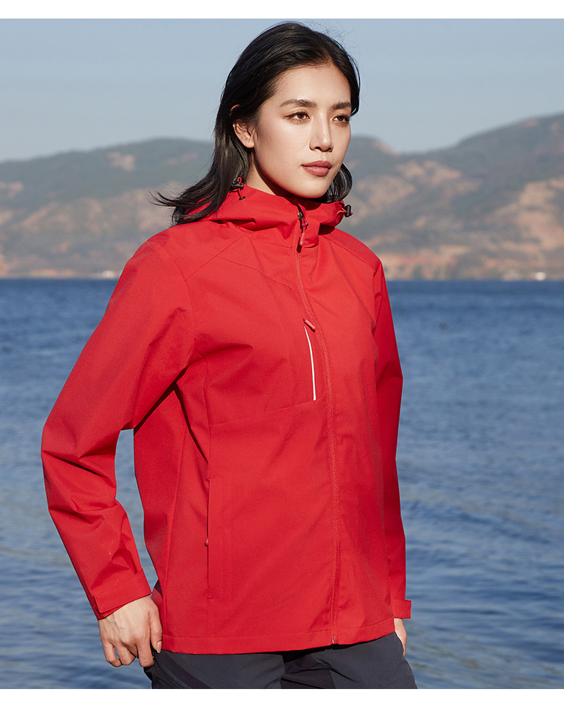 Outdoor wind and rainproof mountaineering single-layer thin jacket S02-6606