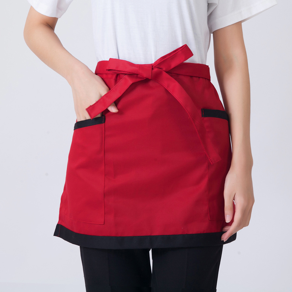 Waiter apron hotel restaurant teahouse half waist B05-half waist