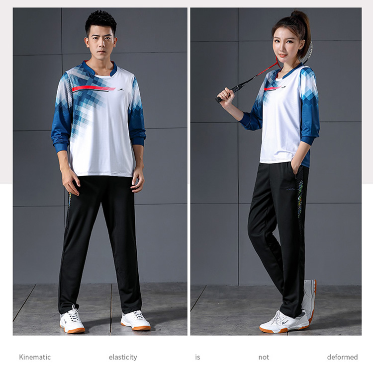 150g comfortable casual badminton clothing long-sleeved tops men GM2-2616-1 tops men