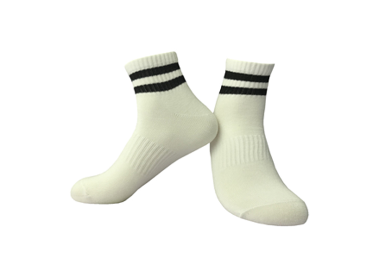 Plain knit polyester low-top casual sports socks adult training socks GY9-CMP1010