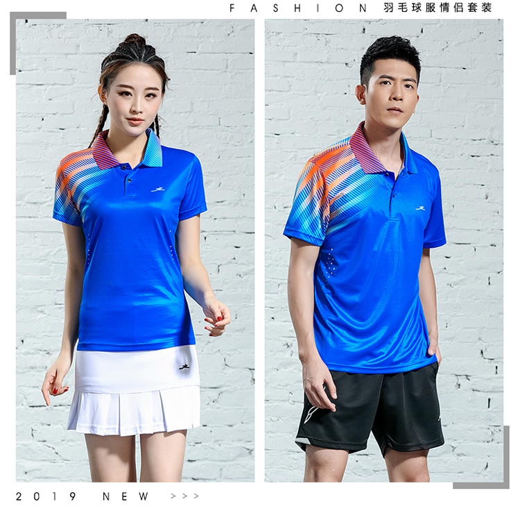 150g gradient color sports casual lapel short-sleeved men and women GM2-2622