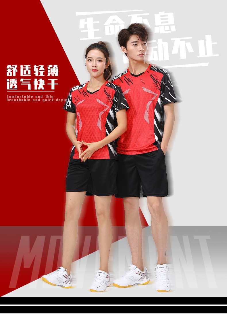 Sports breathable table tennis badminton tops for girls GB7-339 for girls