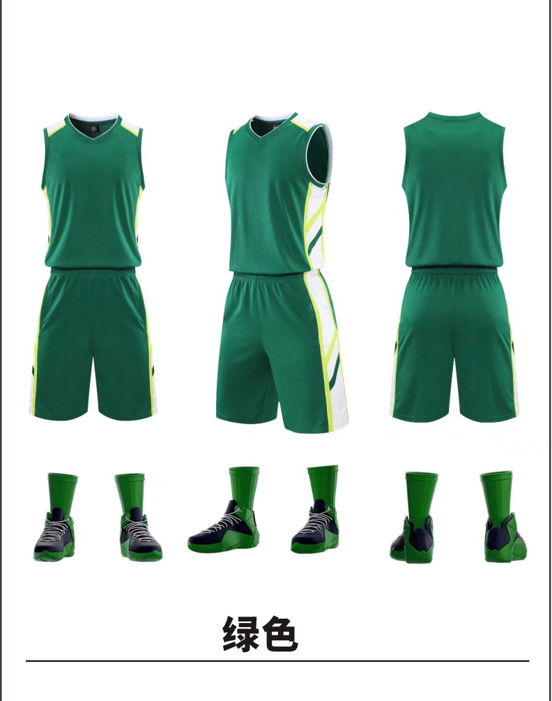 Polyester quick-drying sports basketball suit 176-L045