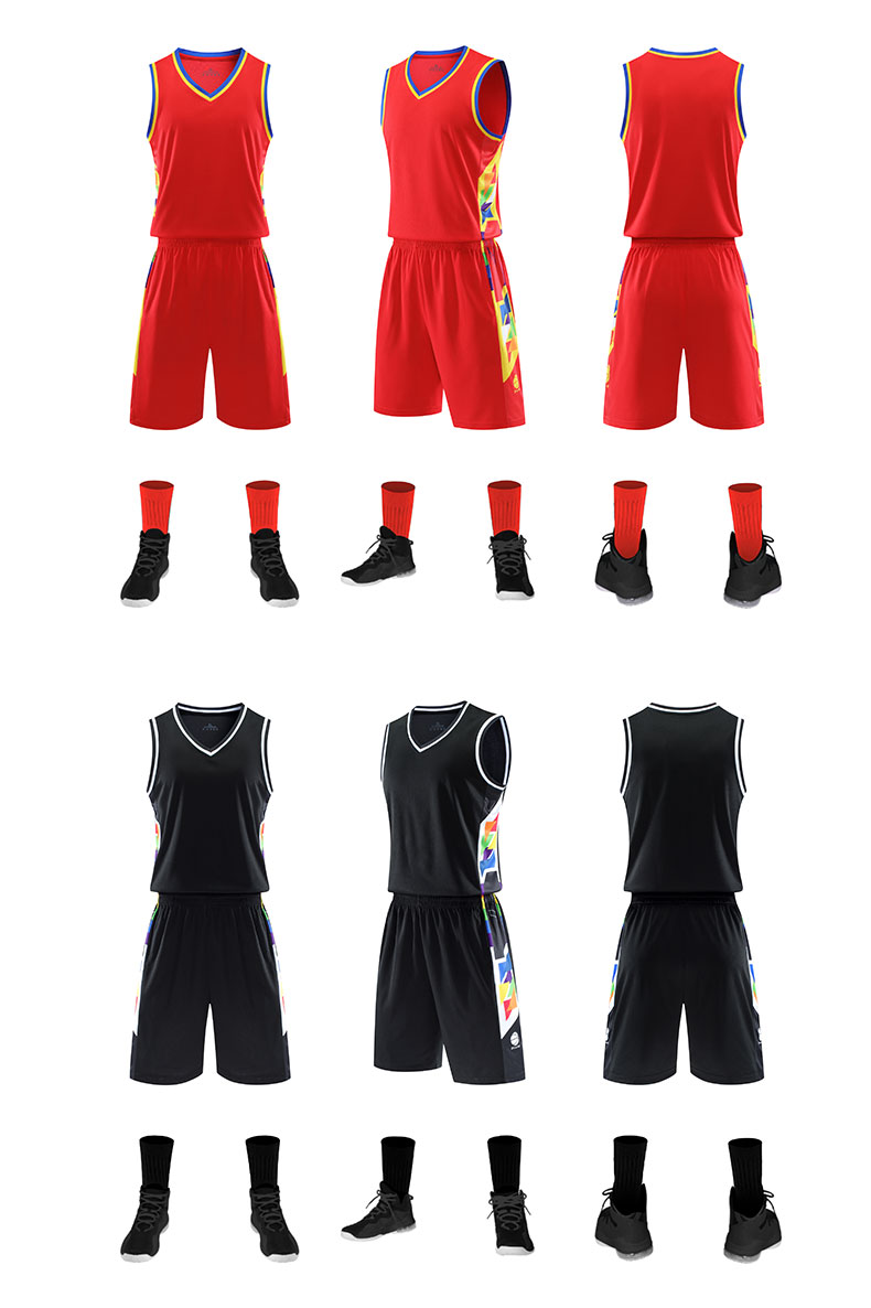 Sports quick-drying basketball suit GB6-2201 adult