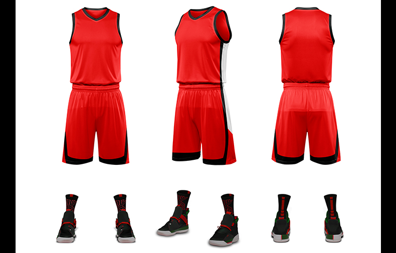 Team competition basketball uniform suit GR1-1986 women