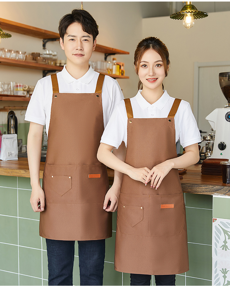 Cross strap workwear waterproof apron workwear HD1-2302