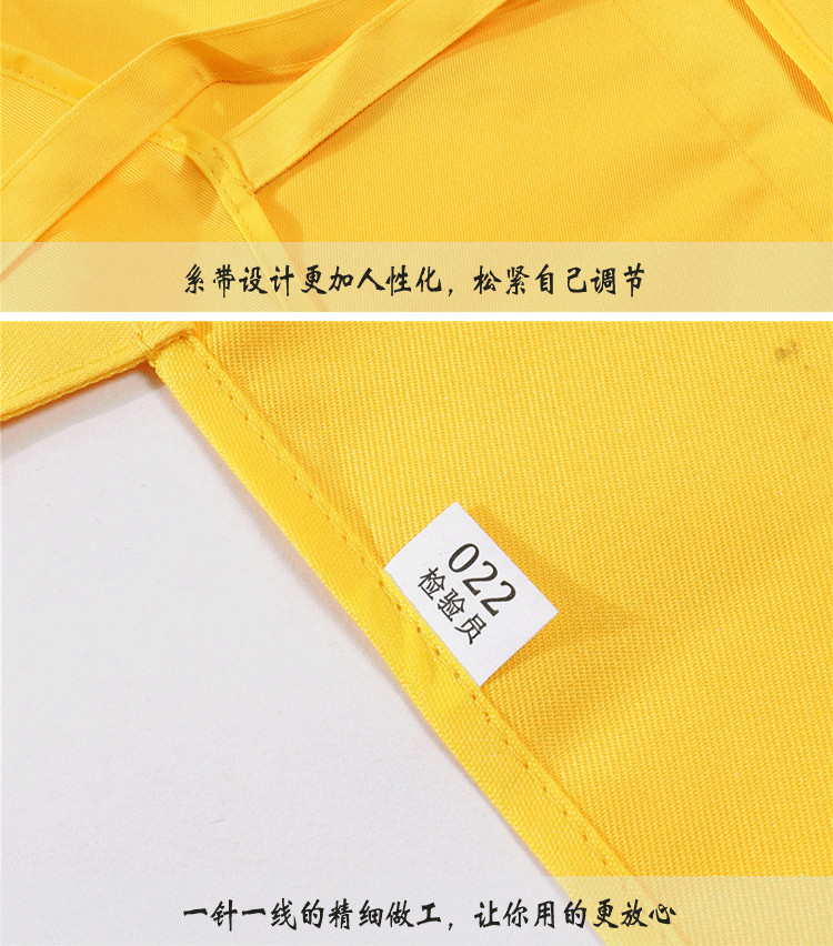 200g twill polyester-cotton fabric fashionable metal buckle one-shoulder apron for children CFWQ11 children clothing