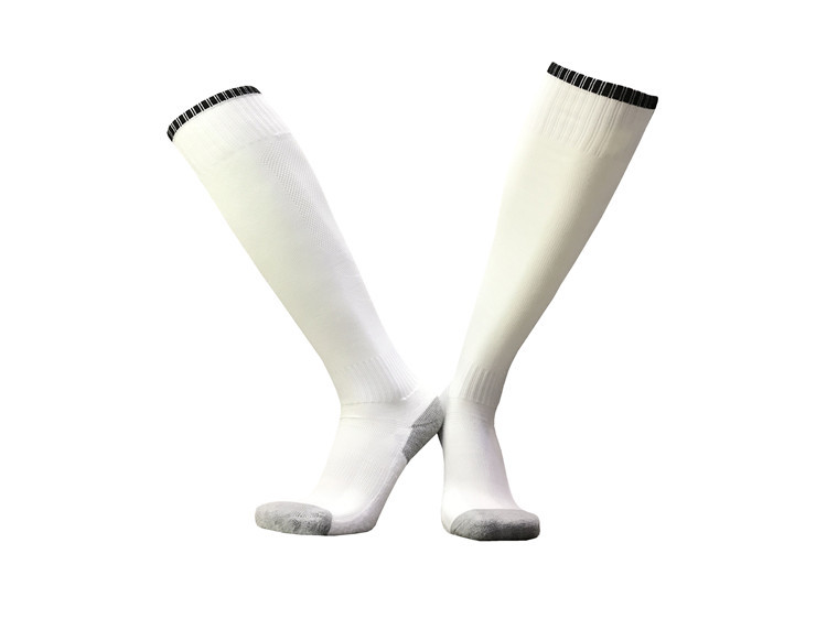 Towel-bottom solid color mid-length football socks for adults GY9-CTM013