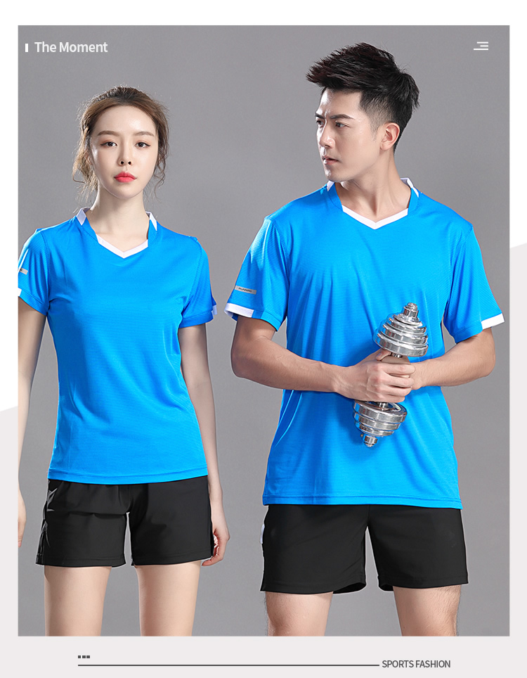 150g table tennis badminton sports quick-drying short-sleeved GM2-2001