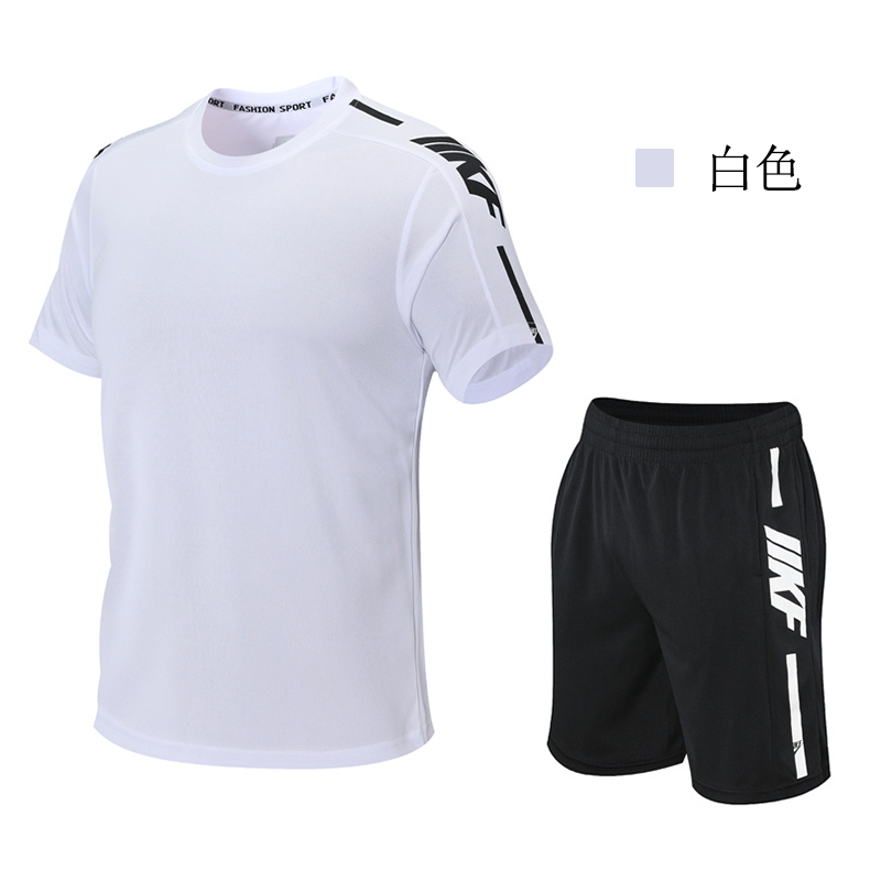 Fashion letter sports running training suit GY3-2202