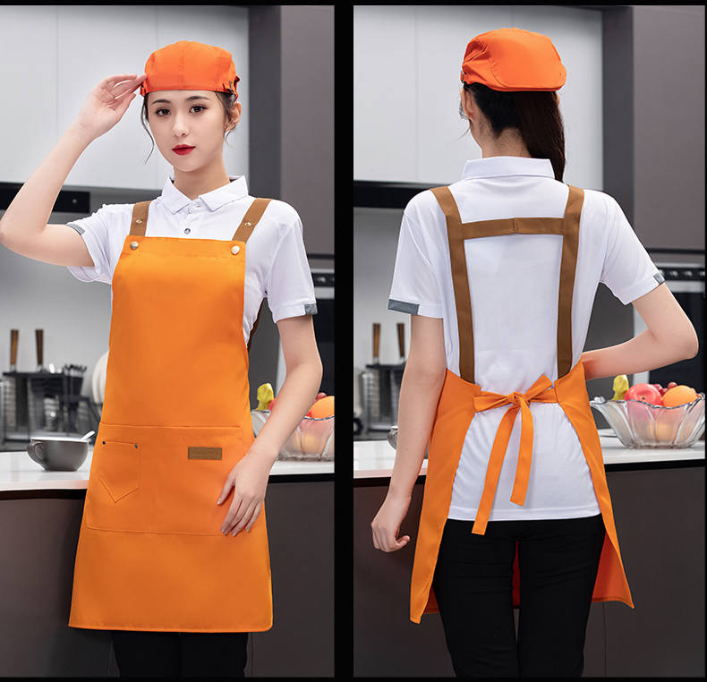 Waterproof and dirt-resistant workwear nylon suspenders two-buckle apron N01-suspenders two-buckle