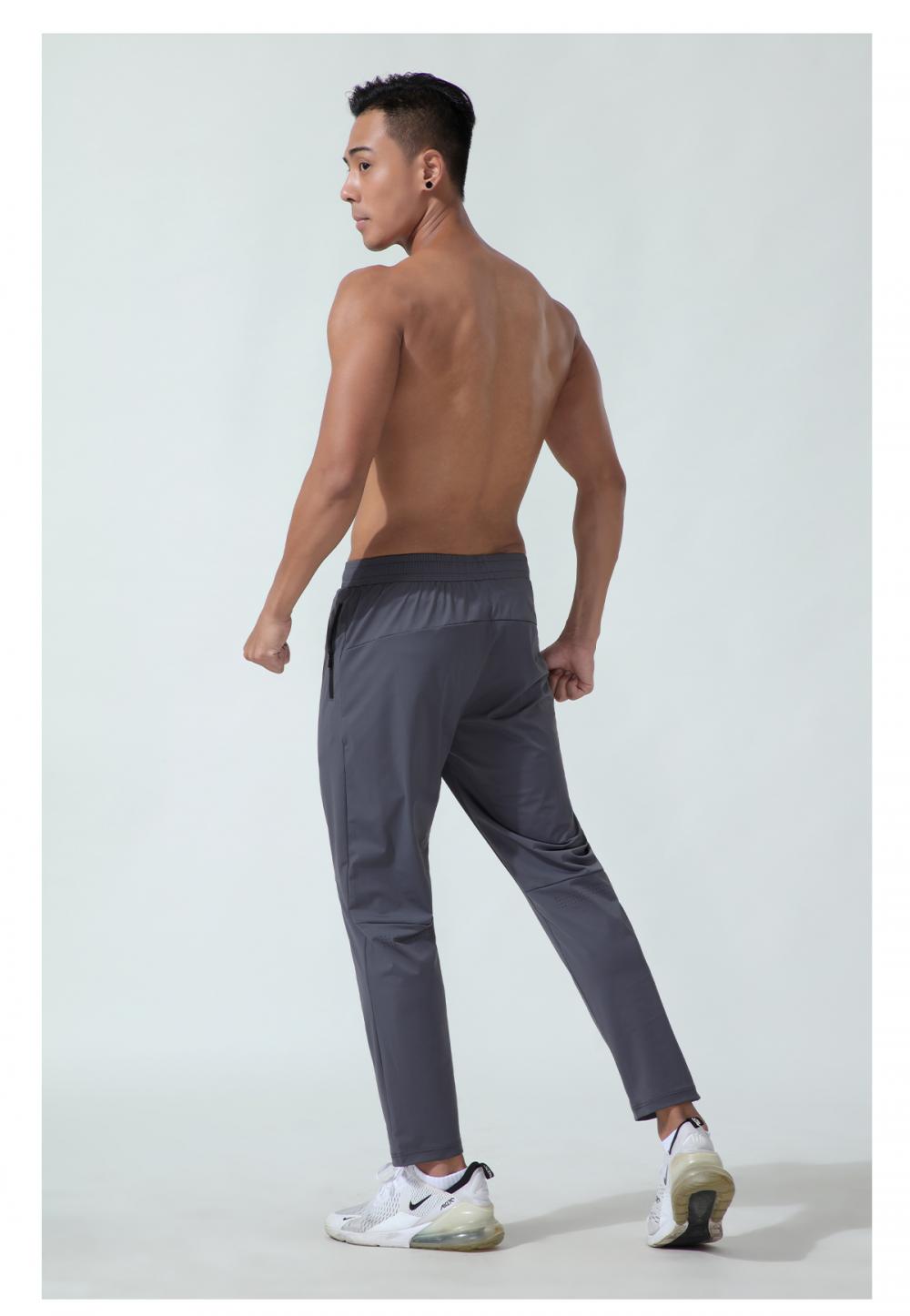 160g double warp knitted quick-drying casual sports stretch pants men GY7-S1335