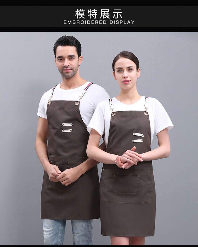 Polyester cotton ribbon pen holder neck apron N01-20C357-361