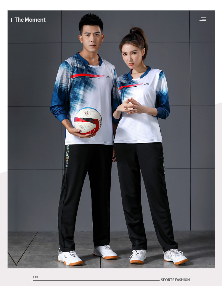 150g comfortable casual badminton clothing long-sleeved tops men GM2-2616-1 tops men