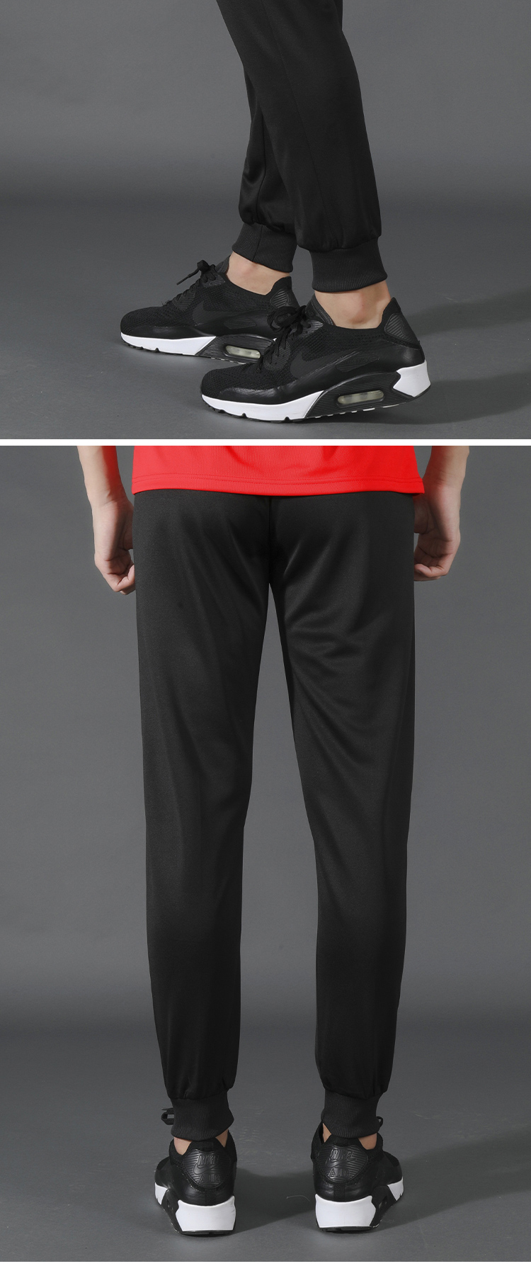 210g casual sports pants with cuffs for men GB2-927