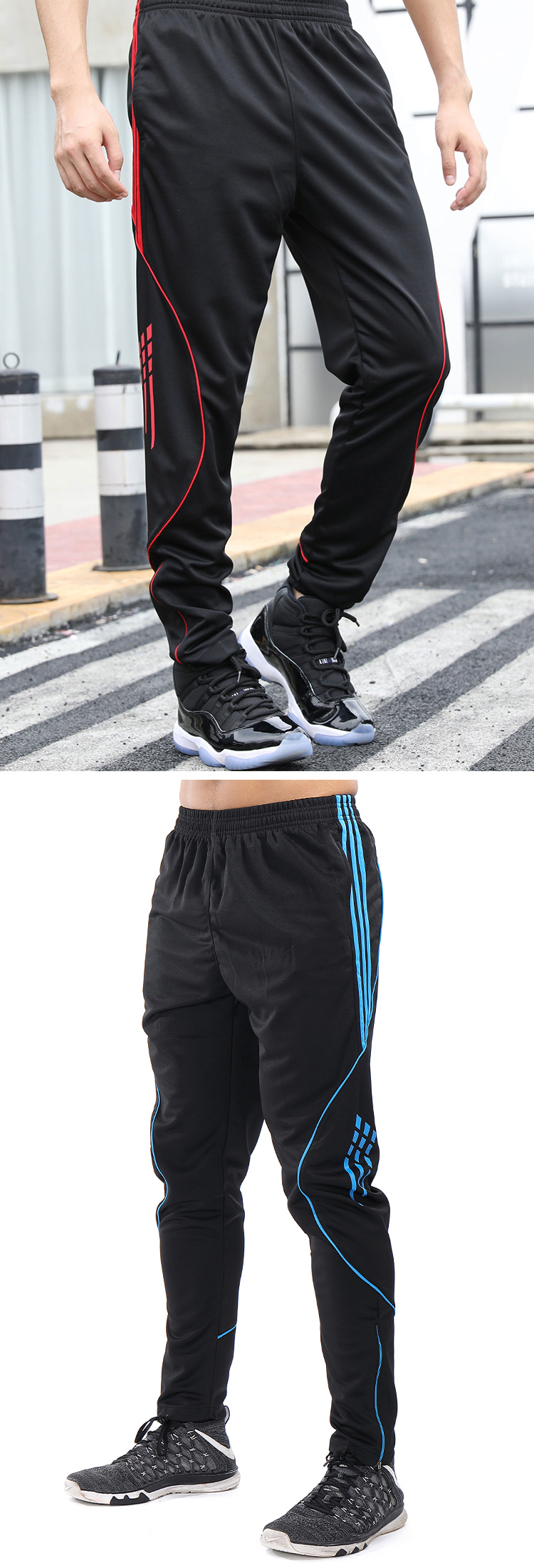 210g zipper sports trousers GB2-9180