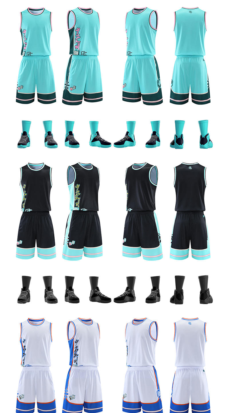 Leisure sports quick-drying basketball suit set YA-7072