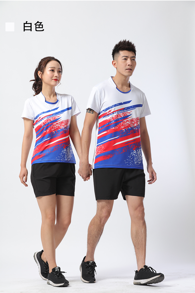 Volleyball, table tennis, badminton sports color-blocking casual wear suit for women 55-8006