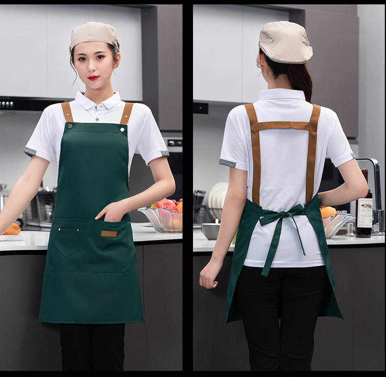 Waterproof and dirt-resistant workwear nylon suspenders two-buckle apron N01-suspenders two-buckle